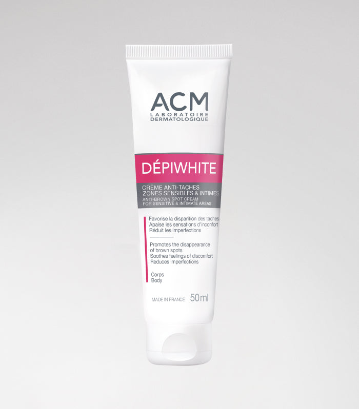ACM DERMATOLOGIQUE - DÉPIWHITE crème anti taches zones sensibles et intimes pour corps 50 ml