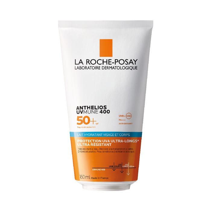 Anthelios Lait Hydratant SPF 50+ Visage &amp; Corps – 150 ml